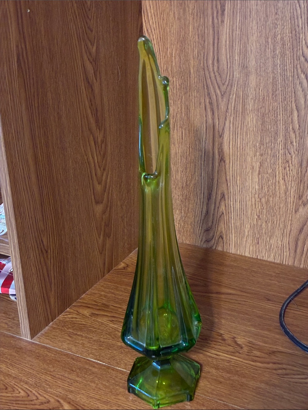 Vintage Viking glass vase